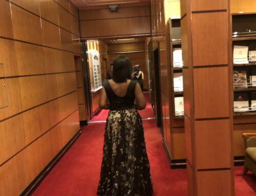 Dressed to Travel: Cunard Queen Mary 2 – Part 1: Ballgown